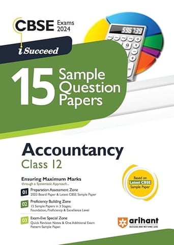 Arihant CBSE Sample Question Papers Class 12 Accountancy